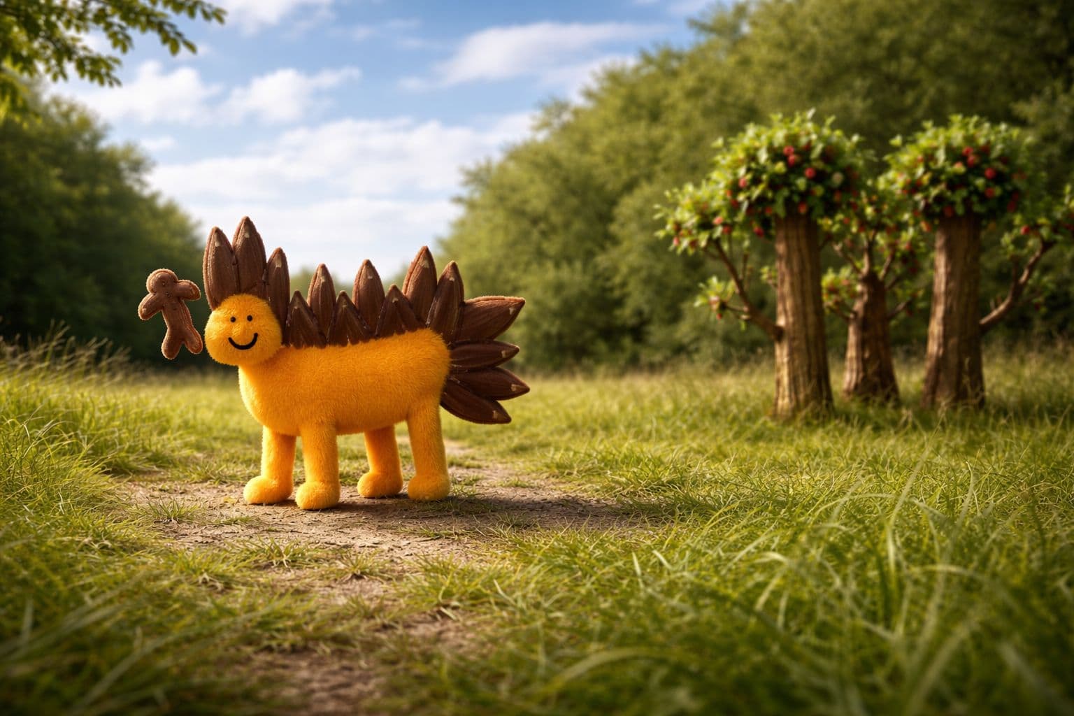 AI-generated creature in realistic 3D style